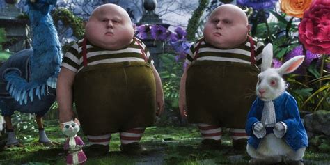 twins on alice in wonderland|More.